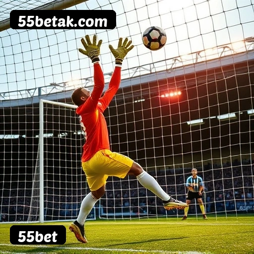 App 55bet para iOS e Android — interface mobile, login biométrico e PIX integrado